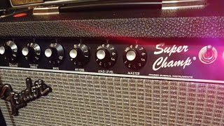 1983 Fender SUPER CHAMP Rivera era  AMP TECH Overview amp Restoration in 2024 [upl. by Nanfa47]