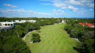 Hard Rock Golf Club Riviera Maya hole 1  hoyo 1 [upl. by Groh]