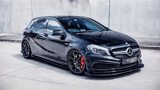 MercedesBenz A45 AMG W176 20122015 Lip Splitter Kit by Flow Designs Australia [upl. by Fradin]