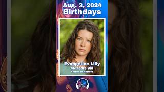 Celebrity Birthdays for Aug 3 2024 [upl. by Shreve]