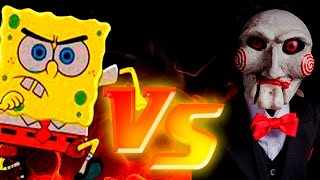 BOB ESPONJA NECESITA AYUDA  Bob Esponja Saw Game Parte 1  ManoloTEVE [upl. by Nevag943]