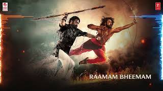 Raamam Bheemam  RRR OST  Original Score by M M Keeravaani  NTR Ram Charan  SS Rajamouli [upl. by Motteo367]