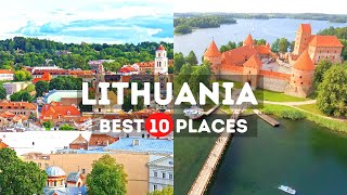 Amazing Places to Visit in Lithuania  Travel Video [upl. by Gareri]