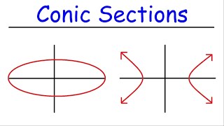 Conic Sections  Circles Semicircles Ellipses Hyperbolas and Parabolas [upl. by Delano868]