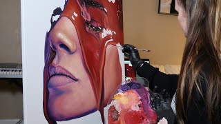 Hyper Realistic Painting Time Lapse  “Surrender” [upl. by Norraj]