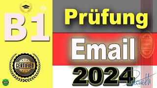 B1 Prüfung  Email ÜbungssatzGAST DTZ 2024 TEST deutschlernen deutschlandlearngerman [upl. by Gazo392]