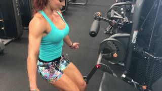 Sissy Squats on Leg Extension Machine for Quads [upl. by Dot]