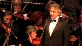 Andrea Bocelli  MSG My Christmas 12210 quotWhereer You Walkquot Handel HD [upl. by Porcia]