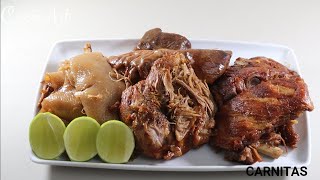 Carnitas  Como hacer Carnitas de Puerco  Receta facil [upl. by Danialah]