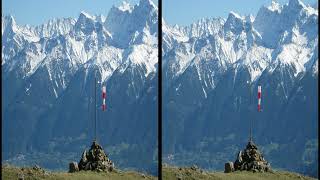 Septemberschnee in den Alpen Südtirol Prämajur  Watles 3D 4K Diaschau [upl. by Pardew]