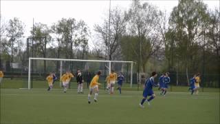 SK StNiklaasKSC Wielsbeke 2de helft21042012wmv [upl. by Schnur575]