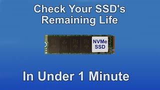 How to Check Your NVMe SSDs Health  Windows 11 [upl. by Mountford209]