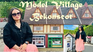 Model Village bekonscot in uk 🇬🇧 Vlog Model Village vlog for kid entertainment [upl. by Aikit]