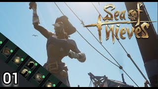 getting the stone curse in sea of thieves season 12 part 13 [upl. by Ahsyat]