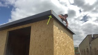 How to Fit Fascia and Soffit to a DIY Garden Room [upl. by Ceciley]