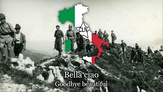 Bella ciao Goodbye beautiful  Italian partisan song  Lyrics [upl. by Akenet]