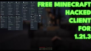 FREE Minecraft Client for 1213  Aristois Download Tutorial [upl. by Ymereg]