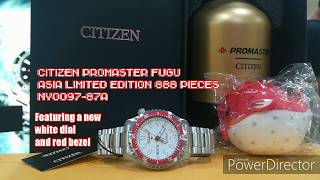 CITIZEN  Promaster  Asia Limited Edition  Fugu NY009787A [upl. by Cerelia]