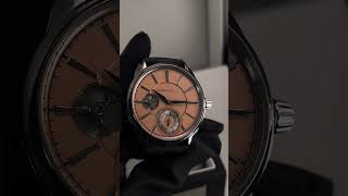 GRONEFELD 1941 REMONTOIRE CONSTANT FORCE WHITEGOLD SALMON DIAL UNDATED [upl. by Yenattirb]