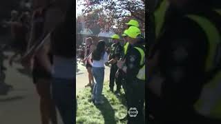 3 charged after thousands attend unsanctioned gathering at McMaster homecoming [upl. by Anehsak]