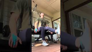 Seated Nerve Floss Knee Extensions [upl. by Veronika]