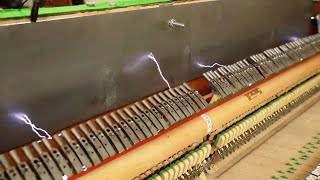 1 MILLION VOLT piano sounds UNREAL I GOT SHOCKED [upl. by Eeliab]