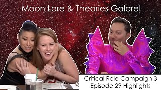 Moon Lore amp Theories Galore  Critical Role Episode 29 Highlights and Funny Moments [upl. by Hershel]