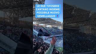 NUOVO GEMELLAGGIO TRA NAPOLI E GENOA GUARDATE COSA ACCADE ALLO STADIO 🏟️ [upl. by Sokin402]