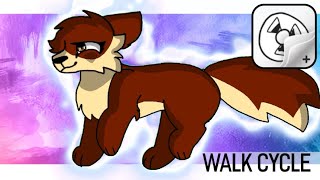 Animal Walk Cycle TUTORIAL  FlipaClip Animation [upl. by Finer]