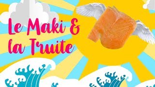 Recette maki de pain de mie à la truite fumée et concombre  Chef Bambino cuisine facile pour enfant [upl. by Idyh389]