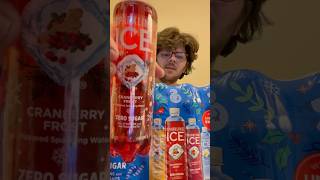 Sparkling ICE Water Cranberry Frost Review From Limited Bundle shorts review water [upl. by Enutrof]