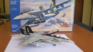 FA18F Super Hornet  Revell 172 Scale [upl. by Htebazila593]