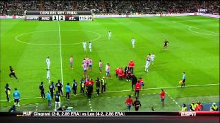 Cristiano Ronaldo red card Copa del Rey [upl. by Eb]