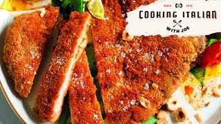 Worlds Best Veal Cutlet from Milan  Cooking Italian with Joe [upl. by Annoval]