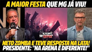 CRAVOU quotNA ARENA É DIFERENTEquot • NETO ZOMBA GALO E TOMA NA LATA • SCAP DEU A LETRA [upl. by Pheni]