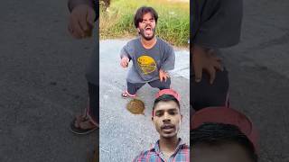 Gobar ko cake banaa Diya comedy funny challenge experiment prank video funny shorts 😜 [upl. by Helaine16]