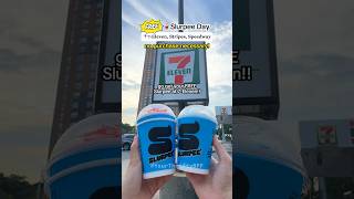 🥤FREE SLURPEE DAY at 7eleven on July 11th slurpee 7eleven slurpeeday foodhacks mealdeal [upl. by Karel]