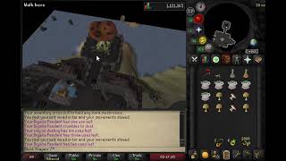 Old School RuneScape  Sulliuscep on a 10hp skiller WITHOUT hoop snakes raw recording [upl. by Alyahsal]