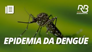 Dengue Estado de São Paulo atinge o nível de epidemia  Bandeirantes Acontece [upl. by Launcelot]