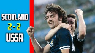 USSR vs Scotland 2  2 Highlights And All Goals World Cup 82 [upl. by Senga131]