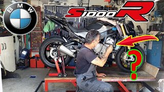 BMW S1000R S1000RR 2016 Cam Chain Rattle SOLVED  INSTALL amp ADJUSTING A MANUAL CAMCHAIN TENSIONER [upl. by Essenaj]