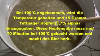 Bier selbst brauen  20l Weizenbier [upl. by Hiltan993]