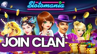 How to Join clan in slotomania 2024 [upl. by Meade696]