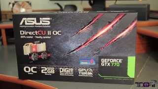 ASUS GTX 770 DirectCU II 2GB Video Card Unboxing [upl. by Gideon]