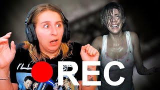 REC 2007  MOVIE REACTION  FIRST TIME WATCHING [upl. by Senoj]