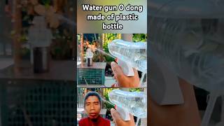 Menyembur kencang  Cara Membuat mainam Pistol Air dari Botol Bekas ideakreatif mainananak mainan [upl. by Conlon414]