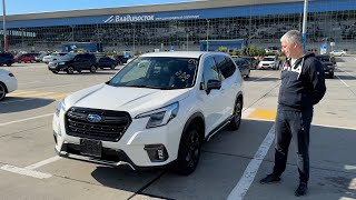 Выдача SUBARU FORESTER 2022 года прямо в аэропорту Владивостока [upl. by Ornie866]