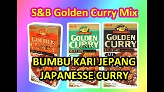 Bumbu Kari Jepang SampB Golden Curry Sauce Mix 100g  Unboxing [upl. by Diamond854]