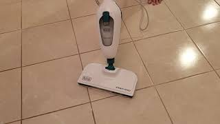 BLACK DECKER Classic Steam Mop [upl. by Witt]