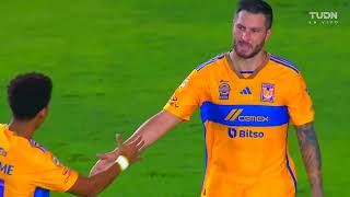 Gol de AndréPierre Gignac  Tigres 21 Toluca  Liga BBVA MX  Apertura 2023  Jornada 11 [upl. by Dewar]